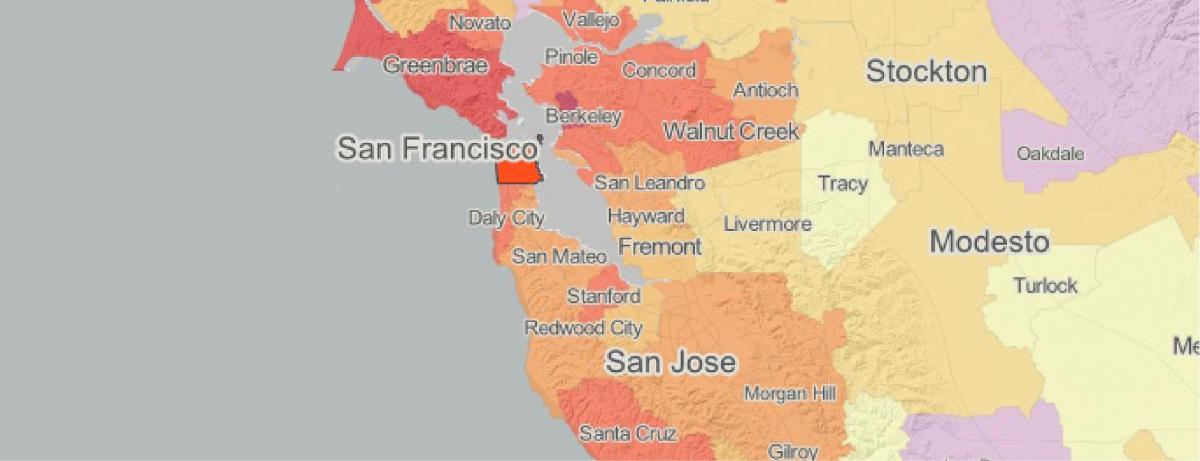 Harta mapp San Francisco