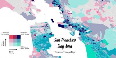 Harta bay area veniturilor