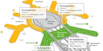 Harta San Francisco aeroport bagajelor