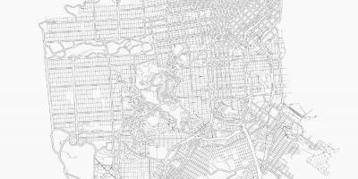Imprimați harta din San Francisco