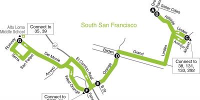 Harta San Francisco școli elementare