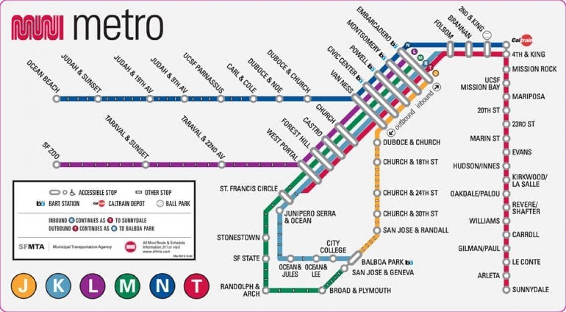 San Fran harta metrou