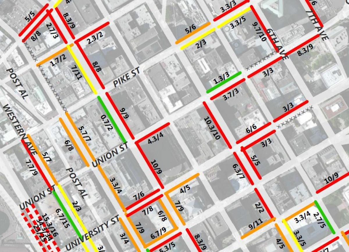 Harta San Francisco 2 ore de parcare