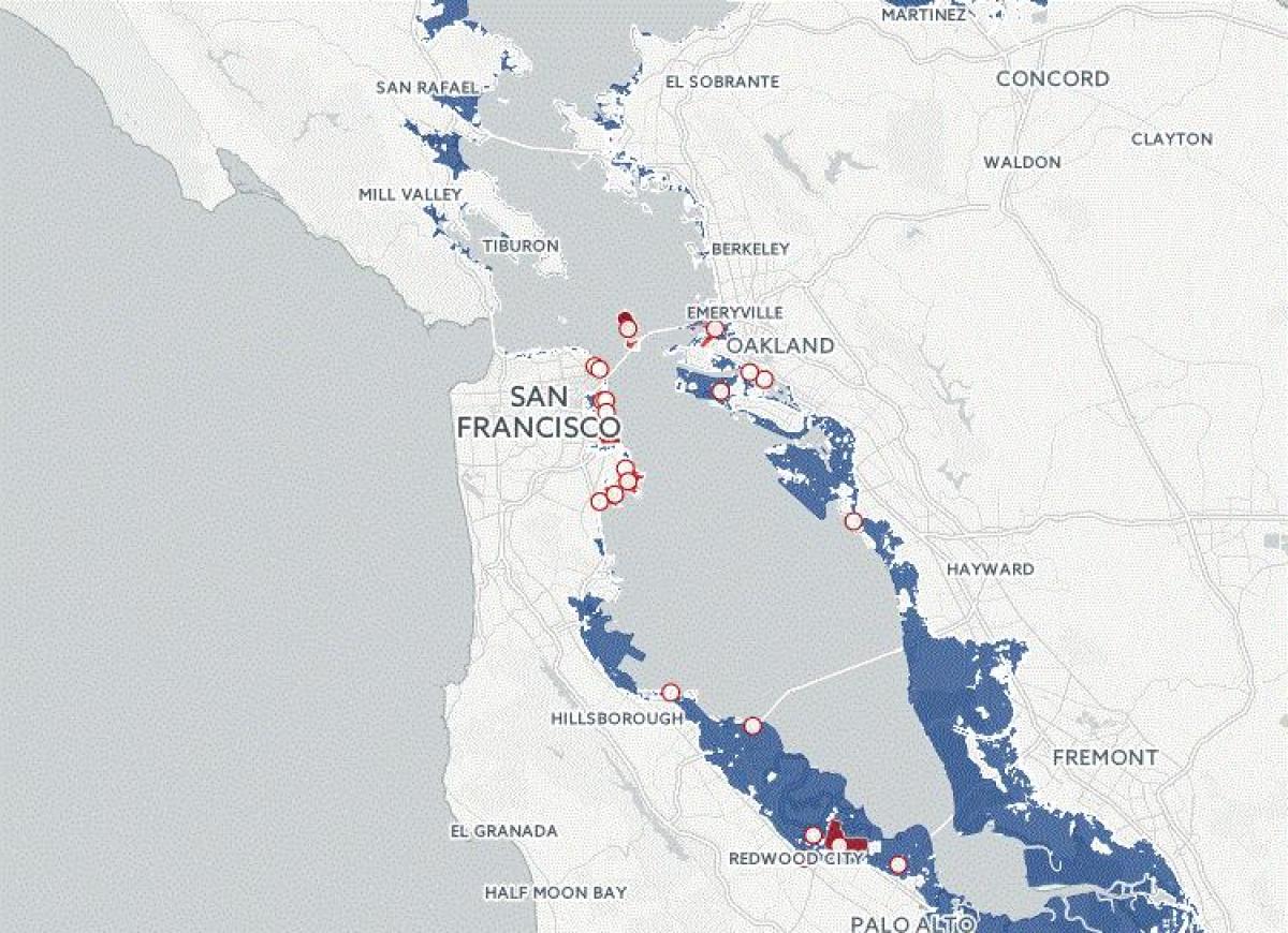Harta San Francisco de inundații