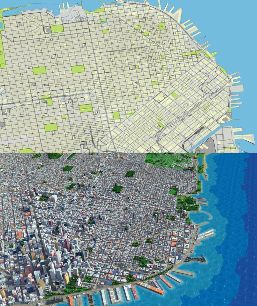 Harta ofSan Francisco 3d 