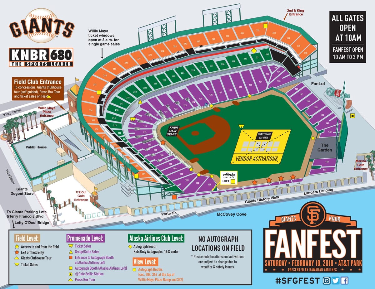 San Francisco giants hartă
