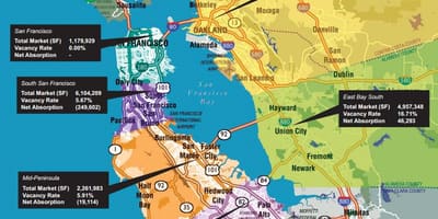 Harta bay area imobiliare