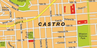 Harta de castro din San Francisco