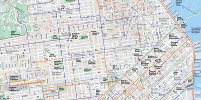 Harta detaliată San Francisco