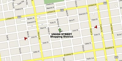 Harta de shop San Francisco