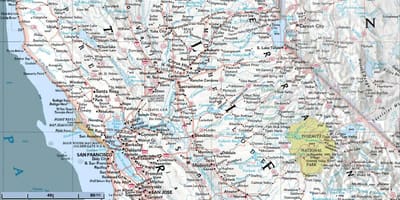 Harta de la nord de San Francisco