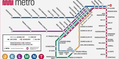 San Fran harta metrou