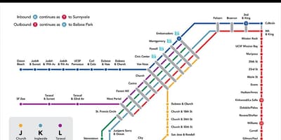 Muni line hartă