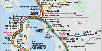 Bart harta SFO