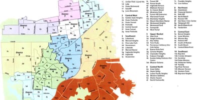 Harta San Francisco imobiliare district