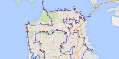 Harta San Francisco pokemon
