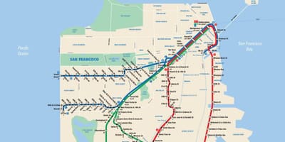 SFmta muni hartă