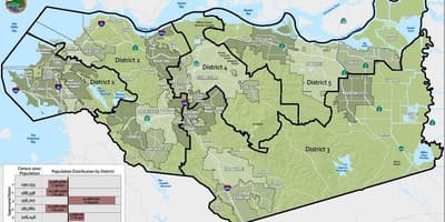Harta de SF supraveghetor de district