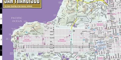 Harta străzii San Francisco